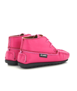 Atlanta Baby Fuschia Smooth Leather Bootie