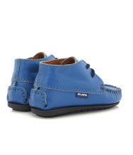 Atlanta Baby Blue Ocean Smooth Leather Bootie