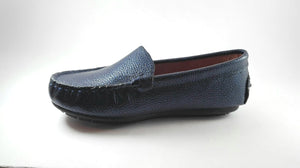 Venettini Pearlized Gordy Blue Loafer