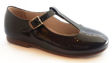 Beberlis Girls Copper Patent T-Strap