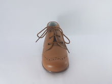 Shawn & Jeffery Lugguage Tan Leather Baby Bootie