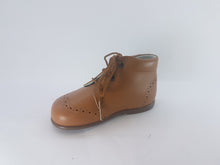 Shawn & Jeffery Lugguage Tan Leather Baby Bootie