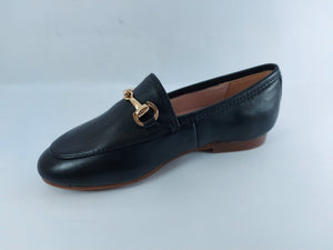 Venettini Rian Black Leather Loafer