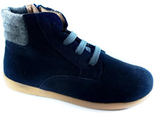 Eli Navy Suede Booties