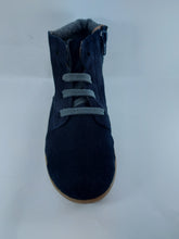 Eli Navy Suede Booties