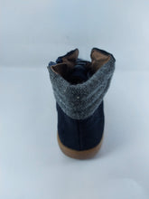 Eli Navy Suede Booties