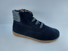 Eli Navy Suede Booties