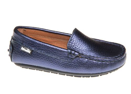 Venettini Pearlized Gordy Blue Loafer