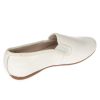 Venettini Taylor White Patent Slip on Smoking Shoe