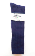 Girls Purple Designed Knee Jefferies Socks