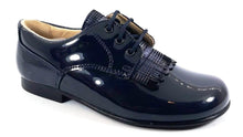 Beberlis Navy Patent Tassle Dress Shoe