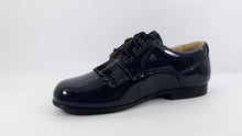 Beberlis Navy Patent Tassle Dress Shoe