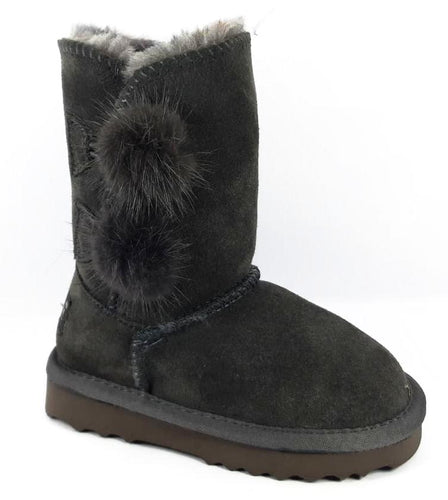 Girls Grey Oca Loca Boots