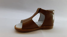 Beberlis Tan Leather Hightop Sandals