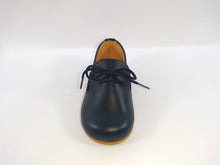 Shawn & Jeffery Navy Classic Leather Loafer Smoking Shoe