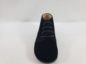 Beberlis Baby Black Velvet Booties