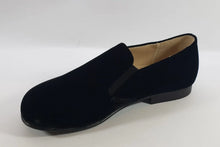 Beberlis Black Velvet Slip On Smoking Shoe Loafers