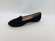 Beberlis Black Velvet Flats