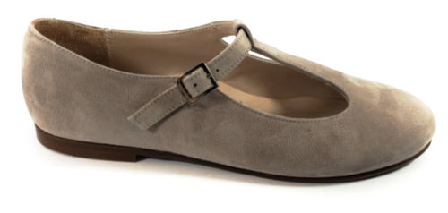 Beberlis Girls Suede T-Strap