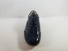 Shawn & Jeffery Navy Patent Oxford Dress Shoe