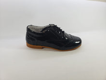 Shawn & Jeffery Black Patent Oxford Dress Shoe