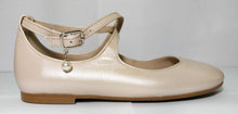 Papanatas Eli Angora Skin Girls Ankle Strap Leather Dress Shoes