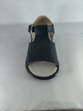 Shawn & Jeffery Navy Kartada Leather Baby Sandals