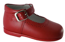 Shawn & Jeffery Red Leather Baby Mary Jane