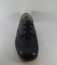 Shawn & Jeffery Black Designed Leather Dress Shoe