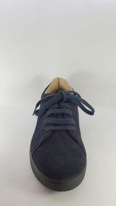 Papanatas Eli Afelpado Marino Suede Sneakers