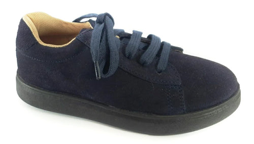 Papanatas Eli Afelpado Marino Suede Sneakers