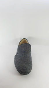 Papanatas Eli Franela Gris Wool Loafer Shoe