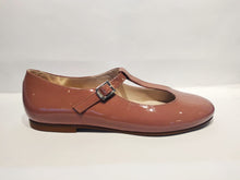 Beberlis Patent Arcilla Leather T-strap Shoe