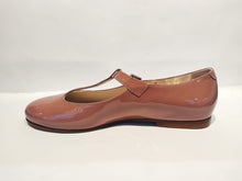 Beberlis Patent Arcilla Leather T-strap Shoe