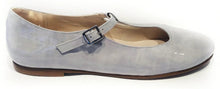 Beberlis Midnight Perla Leather T-strap Shoe
