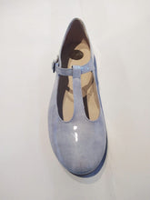 Beberlis Midnight Perla Leather T-strap Shoe