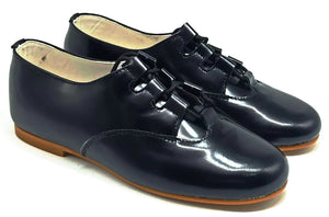 Shawn & Jeffery Mocasino Black Leather Oxford Dress Shoes