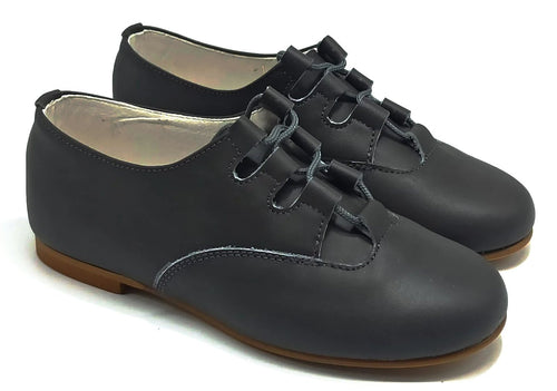 Shawn & Jeffery Plomo Leather Oxford Dress Shoes