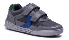 Geox Poseido Grey Royal Leather Sneakers
