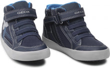 Geox Baby Gisli Navy Hightop Sneakers