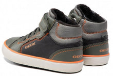 Geox Gisli Military Black Hightop Sneakers
