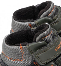 Geox Gisli Military Black Hightop Sneakers