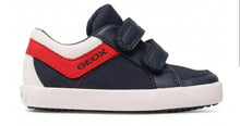 Geox Gisli Navy Red Baby Boys Velcro Sneakers
