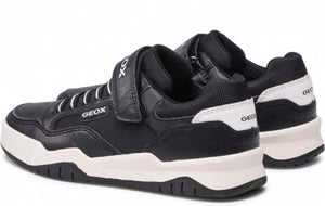 Geox Perth Black and White Sneakers