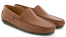 Altanta Mocassin Cuoio Grainy Leather Loafer