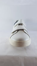 Old Soles white Snow Black Velcro Sneakers