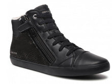 Geox Gisli Black Hightop Sneakers