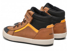 Geox Gisli Brown Black Hightop Sneakers