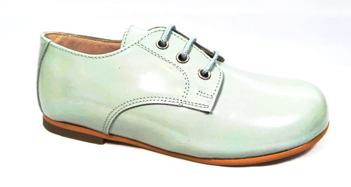 Shawn & Jeffery Grey Leather Oxford Dress Shoes