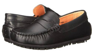 Umi Metro David Black Leather Loafer